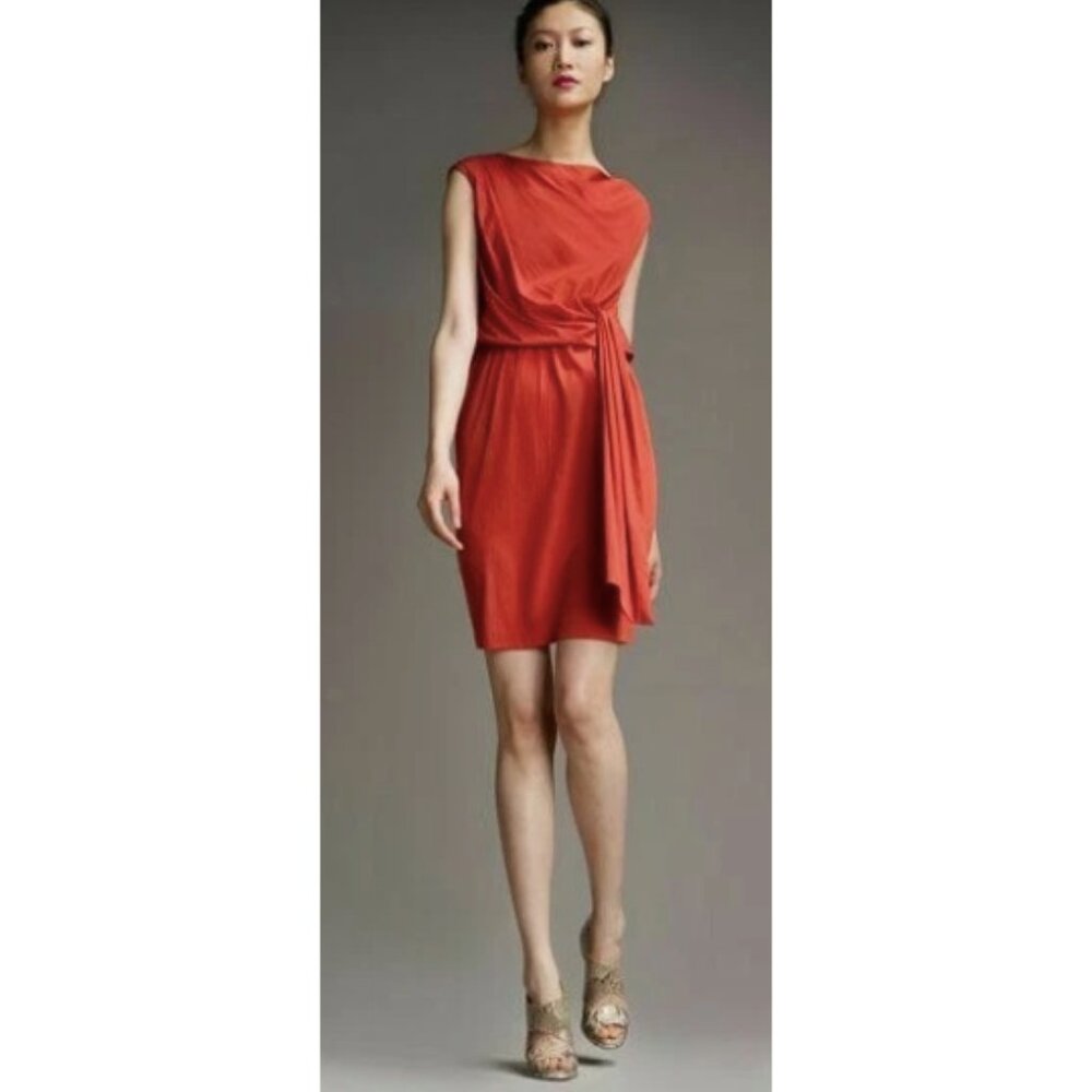 Diane Von Furstenberg Tamara Dress in Cayenne Women’s Size 8 - Picture 3 of 13